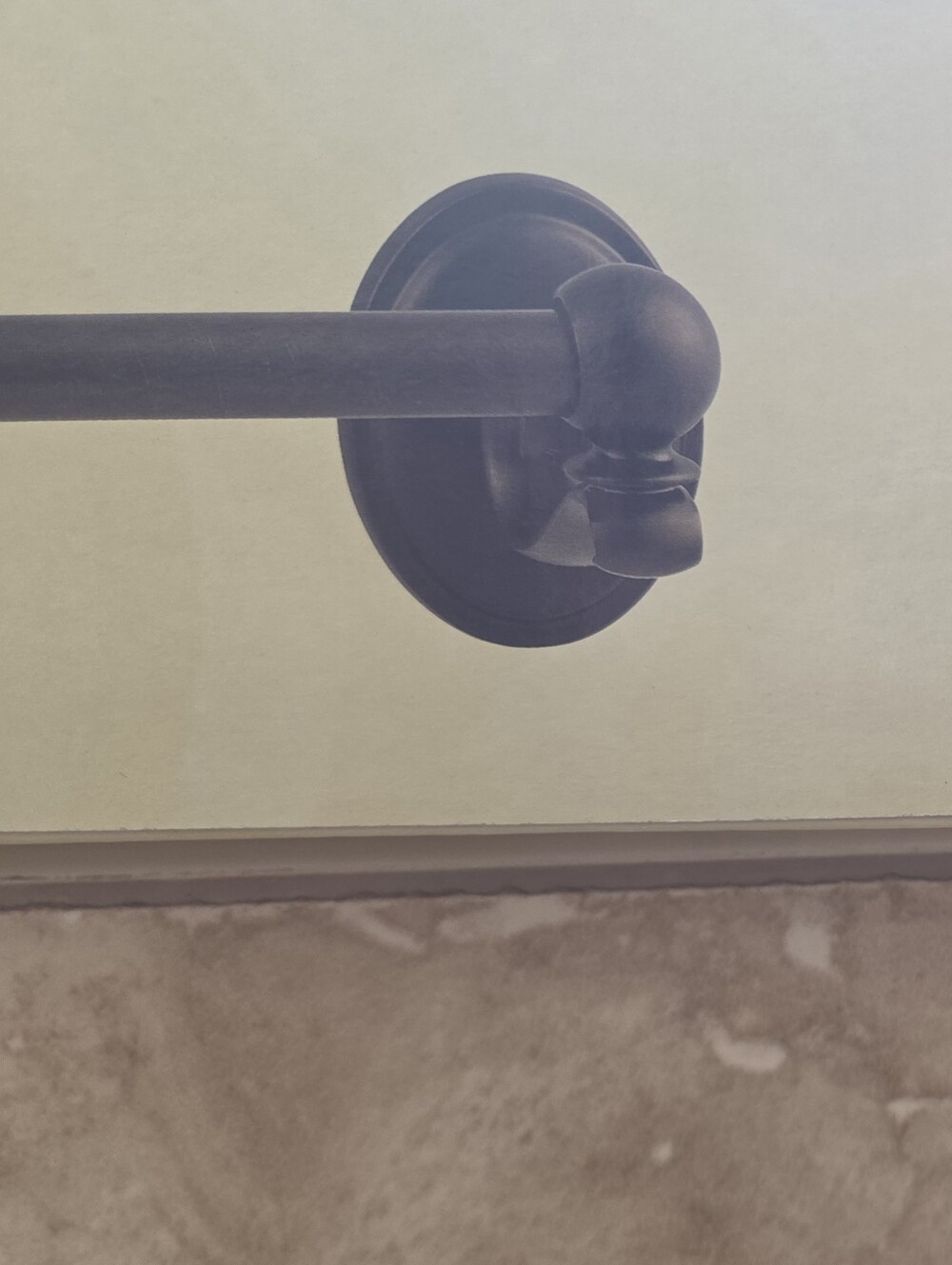 Baldwin 24-inch Venetian Bronze "Champlain" Towel Bar, NWT (in unopened box) - Picture 3 of 5